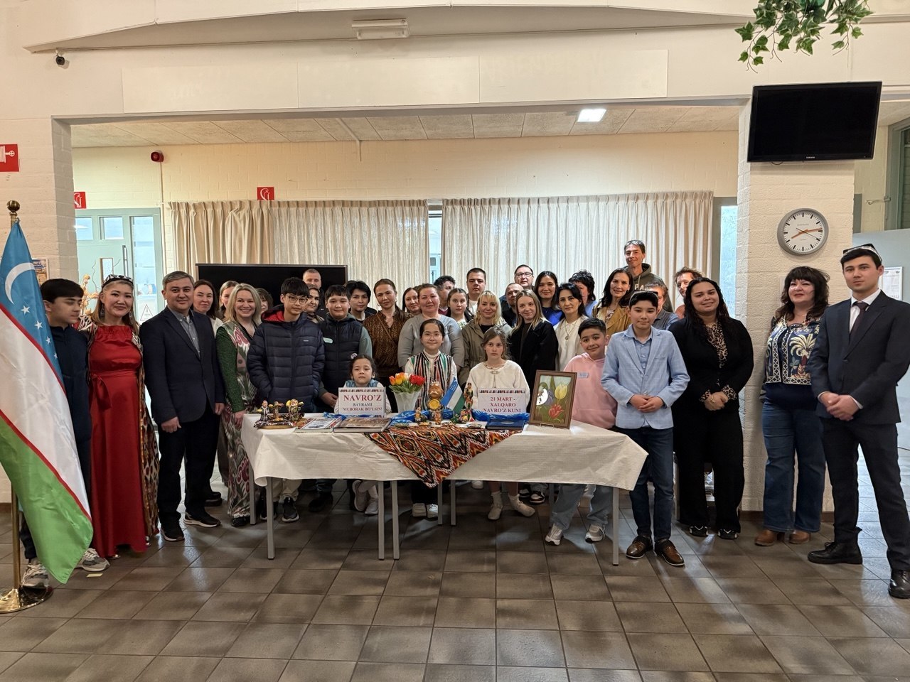 Niderlandiyaning Eyndhoven shahrida Navro‘z bayrami nishonlandi.